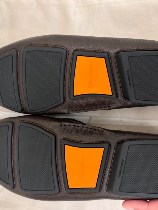 Santoni Kacy Brown Leather Driver main image 4
